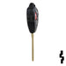 Toyota 3 Button Remote Head Key (G Transp.) (3BG1) - By Ilco Automotive Key Ilco