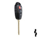 Toyota 4 Button Remote Head Key 4BH3 – By Ilco Automotive Key Ilco