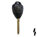 Toyota 4 Button Remote Head Key (4D67) (3BD3) - By Ilco Automotive Key Ilco