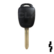 Toyota 4 Button Remote Head Key (H Transp.) (4BH) - By Ilco Automotive Key Ilco