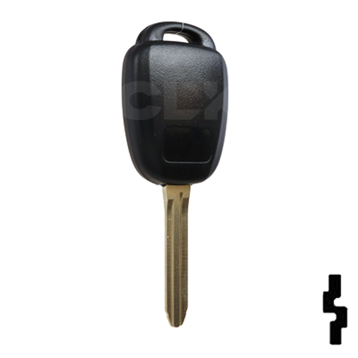 Toyota 4 Button Remote Head Key (H Transp.) (4BH2) - By Ilco Automotive Key Ilco