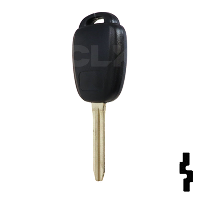 Toyota 4 Button Remote Head Key (H Transp.) (4BH2) - By Ilco Automotive Key Ilco