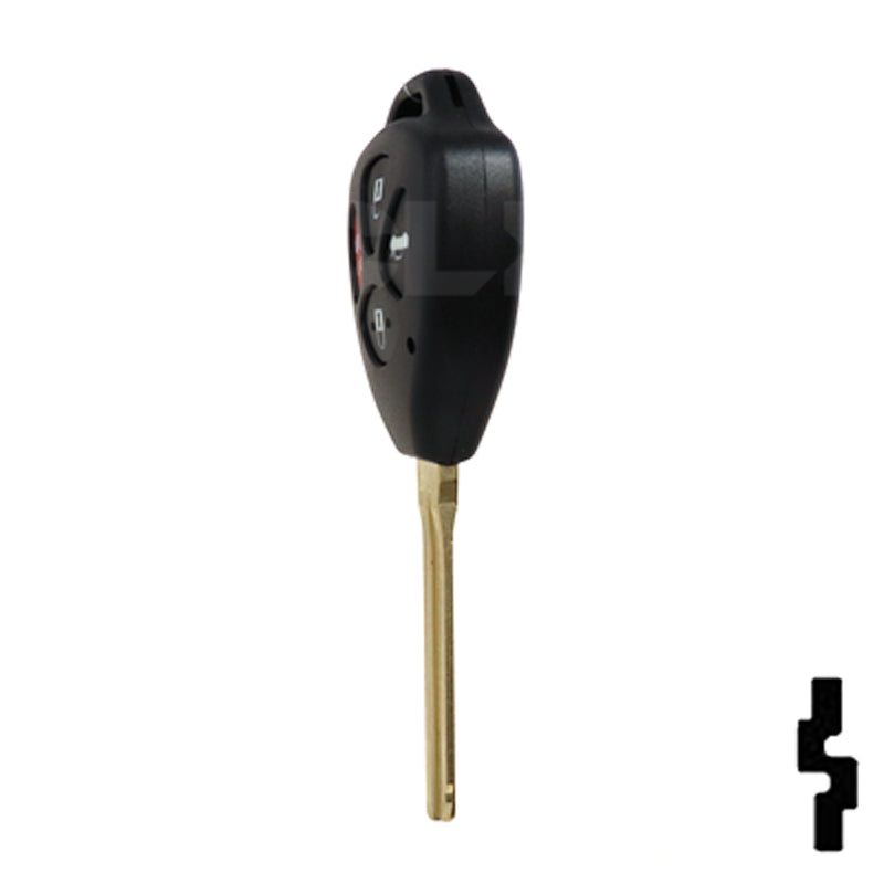 Toyota Camry 4 Button Remote Head Key (G Transp.) (4BG2) - By Ilco Automotive Key Ilco