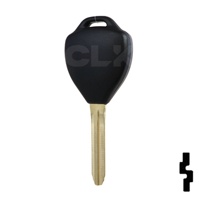 Toyota Camry 4 Button Remote Head Key (G Transp.) (4BG2) - By Ilco Automotive Key Ilco