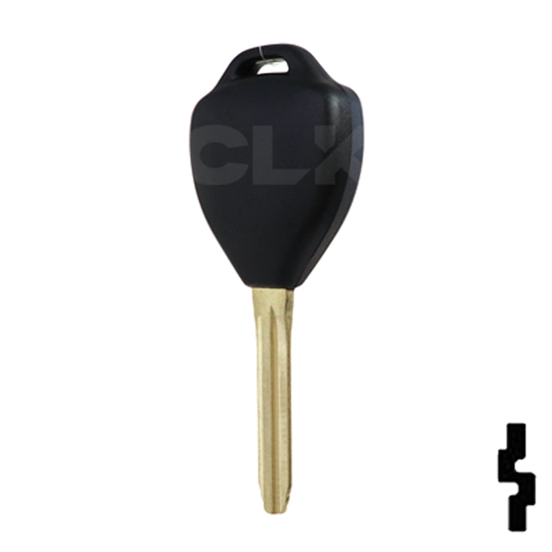 Toyota Camry 4 Button Remote Head Key (G Transp.) (4BG2) - By Ilco Automotive Key Ilco