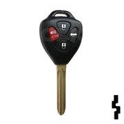 Toyota Camry 4 Button Remote Head Key (G Transp.) (4BG2) - By Ilco Automotive Key Ilco