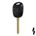 Toyota FJ Cruiser 3 Button Remote Head Key (4D67) (3BFJ) - By Ilco Automotive Key Ilco