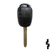 Toyota Prius C 3 Button Remote Head Key (Non-Transp.) (3BPC) - By Ilco Automotive Key Ilco