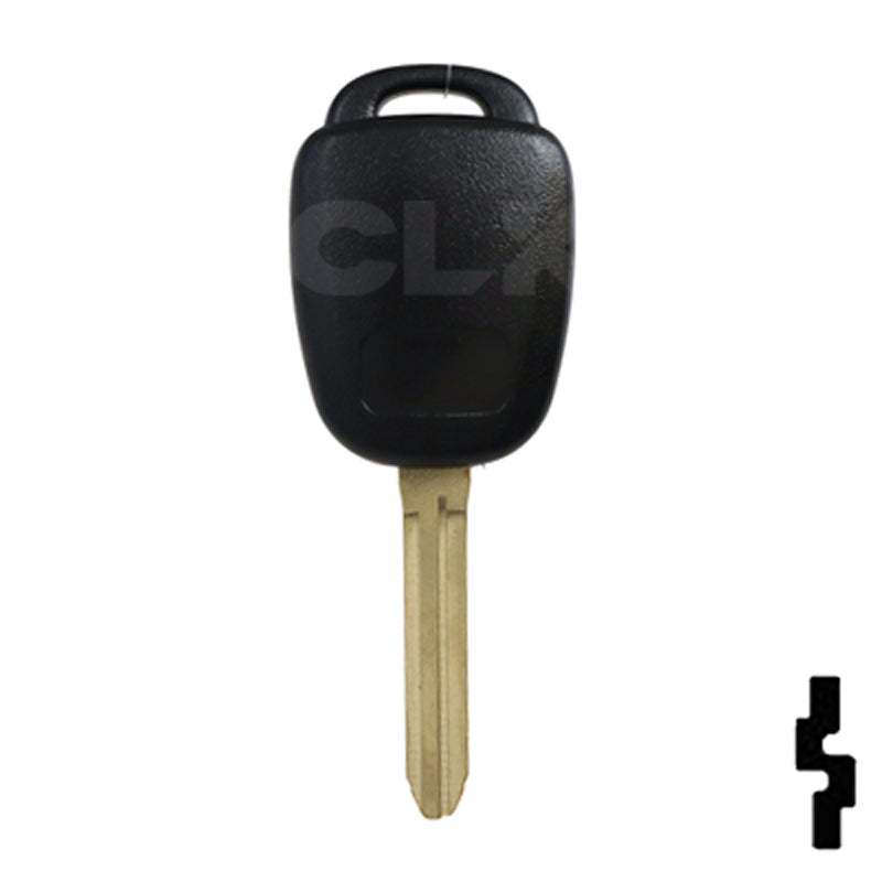 Toyota Prius C 3 Button Remote Head Key (Non-Transp.) (3BPC) - By Ilco Automotive Key Ilco