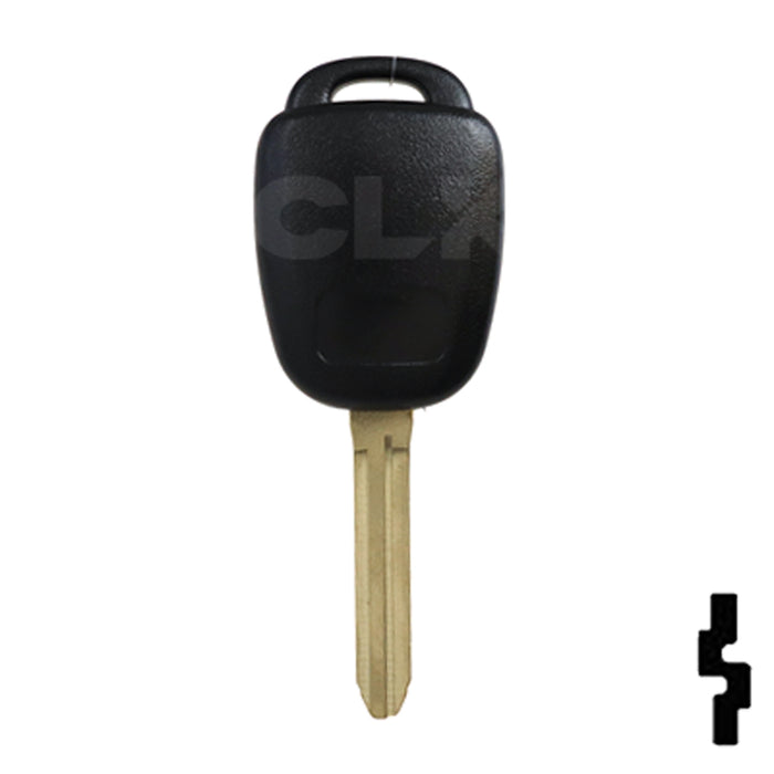 Toyota Prius C 3 Button Remote Head Key (Non-Transp.) (3BPC) - By Ilco Automotive Key Ilco