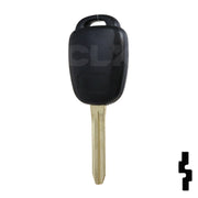 Toyota Prius C 3 Button Remote Head Key (Non-Transp.) (3BPC) - By Ilco Automotive Key Ilco