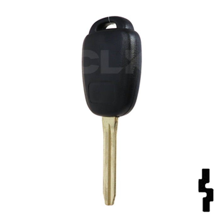 Toyota Prius C 3 Button Remote Head Key (Non-Transp.) (3BPC) - By Ilco Automotive Key Ilco