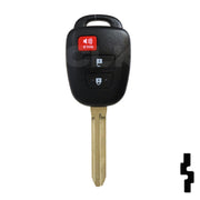 Toyota Prius C 3 Button Remote Head Key w/ G Chip 3PCG – By Ilco Automotive Key Ilco