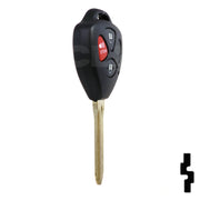Toyota Yaris 3 Button Remote Head Key (H Transp.) (3BH2) - By Ilco Automotive Key Ilco