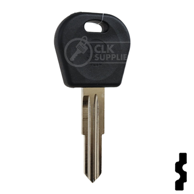 Transponder Key | Daewoo | TPX3DAE-3D.P1 Automotive Key JMA USA
