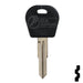 Transponder Key | Daewoo | TPX3DAE-3D.P1 Automotive Key JMA USA