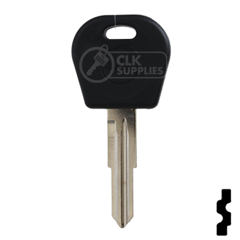 Transponder Key | Daewoo | TPX3DAE-3D.P1 Automotive Key JMA USA