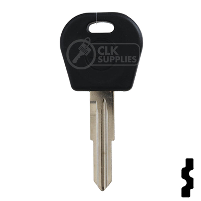 Transponder Key | Daewoo | TPX3DAE-3D.P1 Automotive Key JMA USA