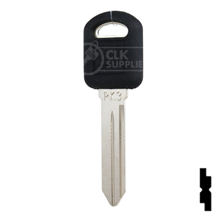 Transponder Key | GM | B97PT, 690552 Automotive Key Strattec