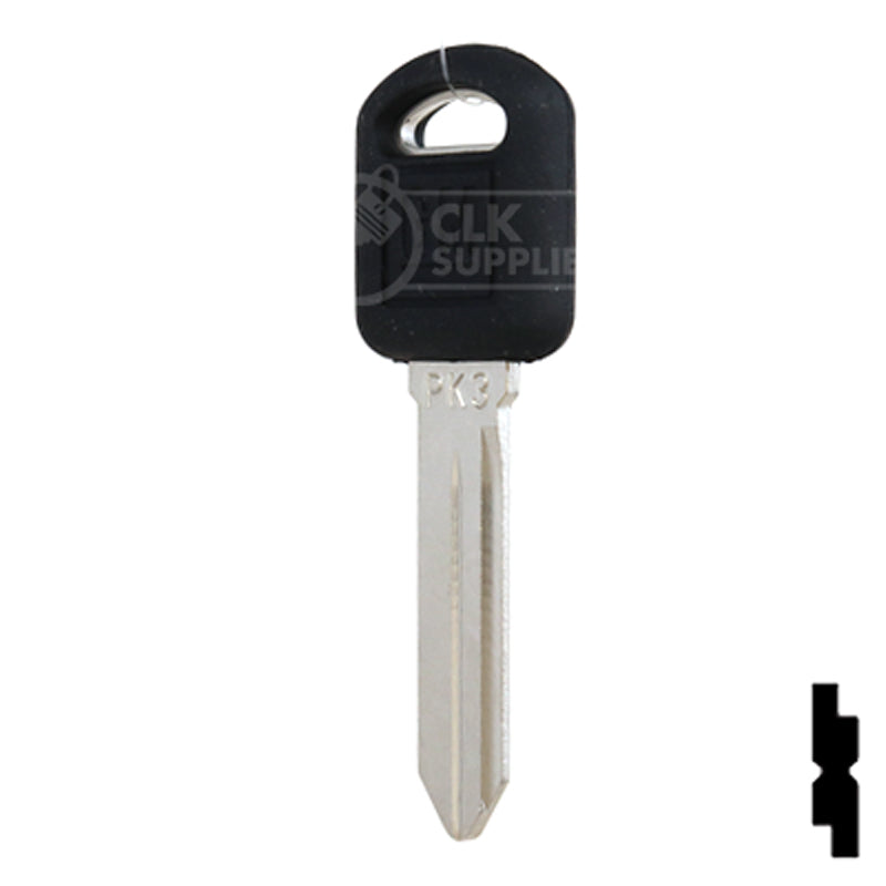 Transponder Key | GM | B97PT, 690552 Automotive Key Strattec