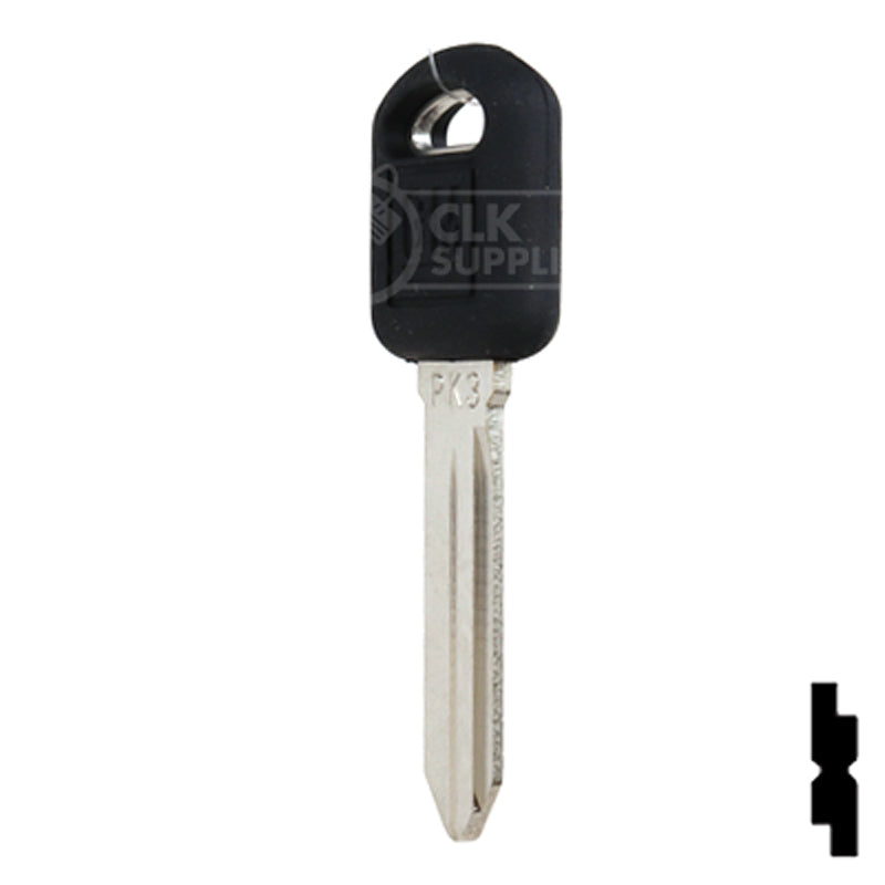 Transponder Key | GM | B97PT, 690552 Automotive Key Strattec