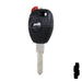 Transponder Key Shell | Dacia | TP00DAC-4D-P Automotive Key JMA USA