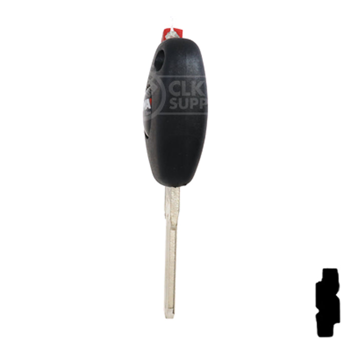 Transponder Key Shell | Dacia | TP00DAC-4D-P Automotive Key JMA USA