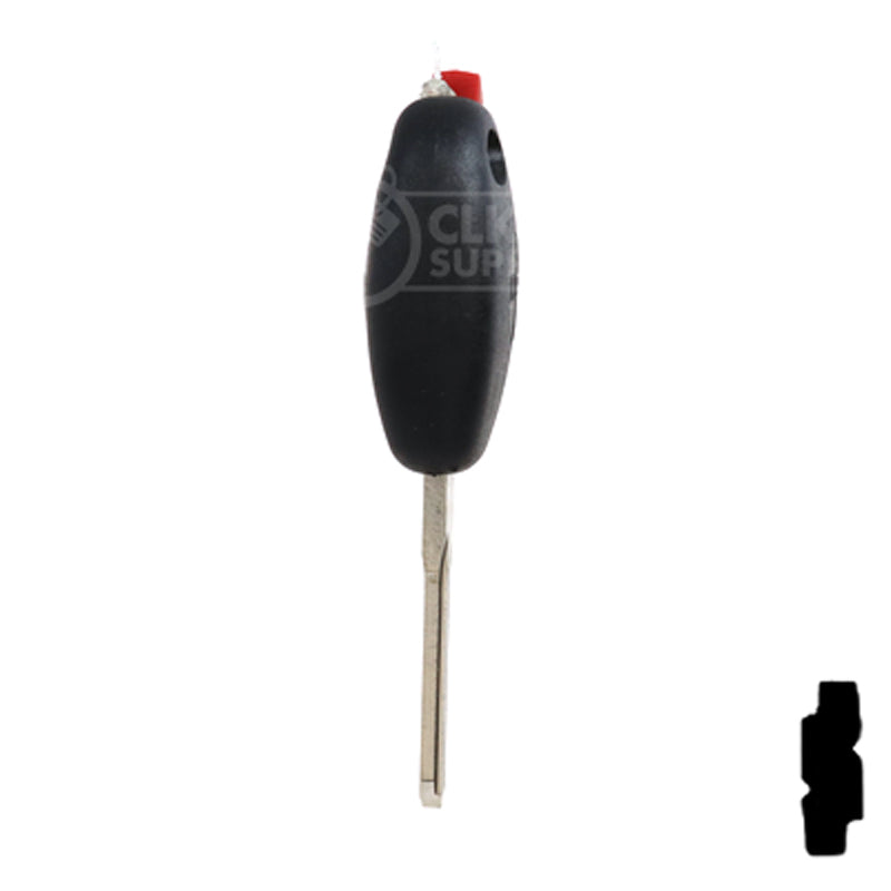Transponder Key Shell | Dacia | TP00DAC-4D-P Automotive Key JMA USA
