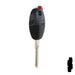 Transponder Key Shell | Dacia | TP00DAC-4D-P Automotive Key JMA USA