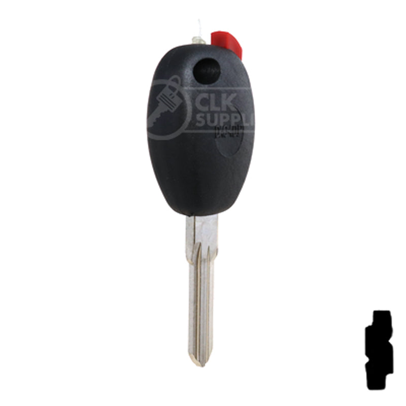 Transponder Key Shell | Dacia | TP00DAC-4D-P Automotive Key JMA USA