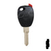 Transponder Key Shell | Dacia | TP00DAC-4D-P Automotive Key JMA USA