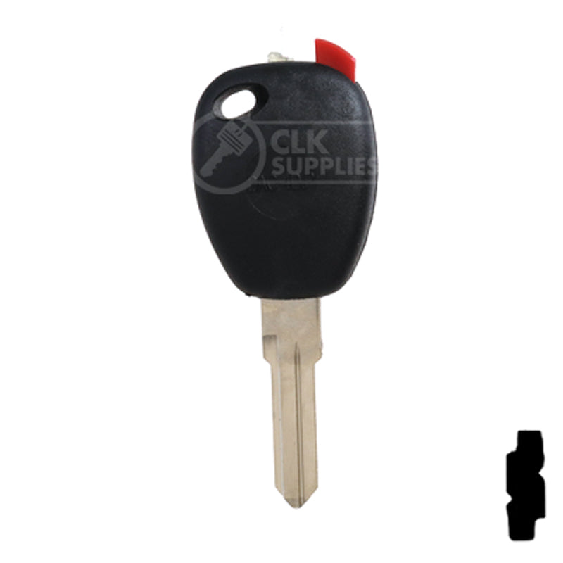 Transponder Key Shell | Dacia | TP00DAC-4D-P Automotive Key JMA USA
