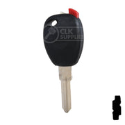 Transponder Key Shell | Dacia | TP00DAC-4D-P Automotive Key JMA USA