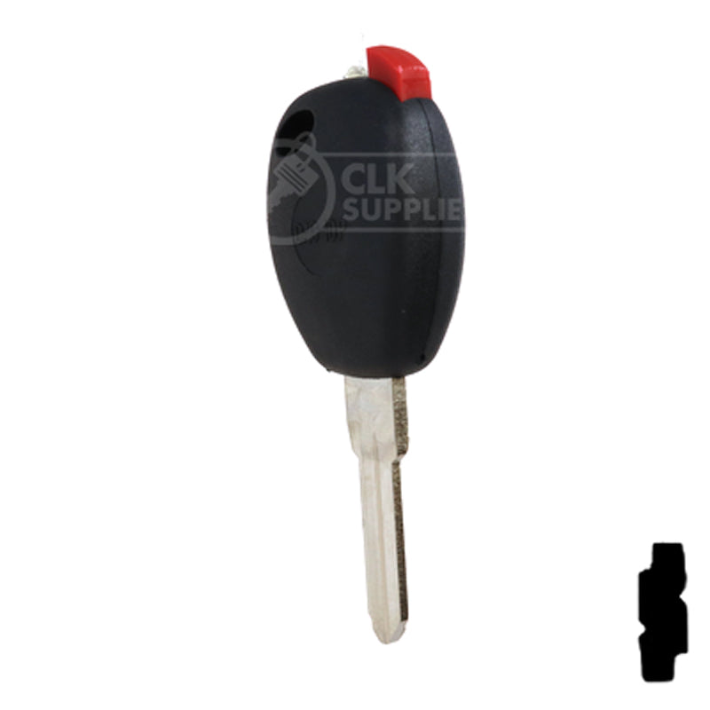 Transponder Key Shell | Dacia | TP00DAC-4D-P Automotive Key JMA USA