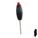 Transponder Key Shell | Dacia | TP00DAC-4D-P Automotive Key JMA USA