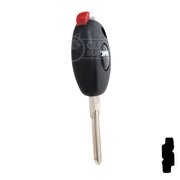 Transponder Key Shell | Dacia | TP00DAC-4D-P Automotive Key JMA USA