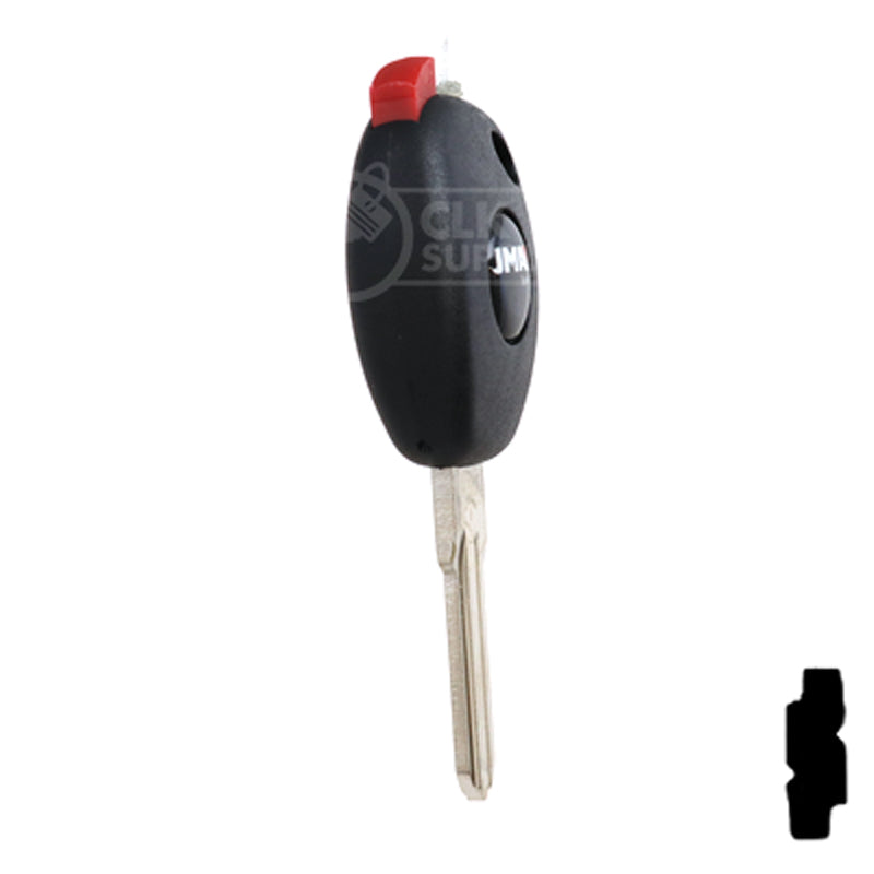 Transponder Key Shell | Dacia | TP00DAC-4D-P Automotive Key JMA USA