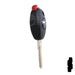 Transponder Key Shell | Dacia | TP00DAC-4D-P Automotive Key JMA USA