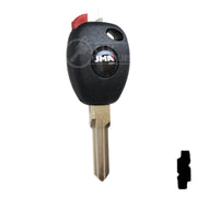 Transponder Key Shell | Dacia | TP00DAC-4D-P Automotive Key JMA USA