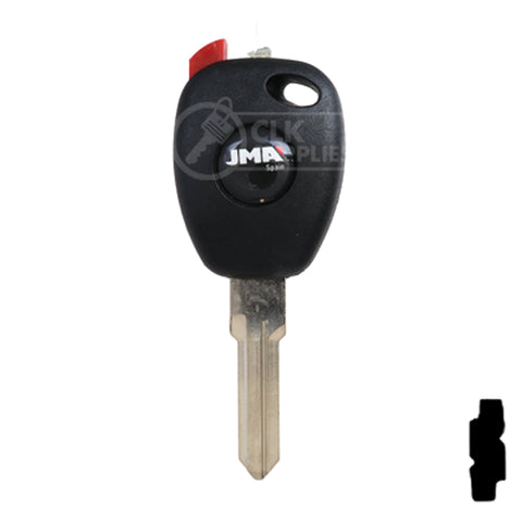 Transponder Key Shell | Dacia | TP00DAC-4D-P Automotive Key JMA USA