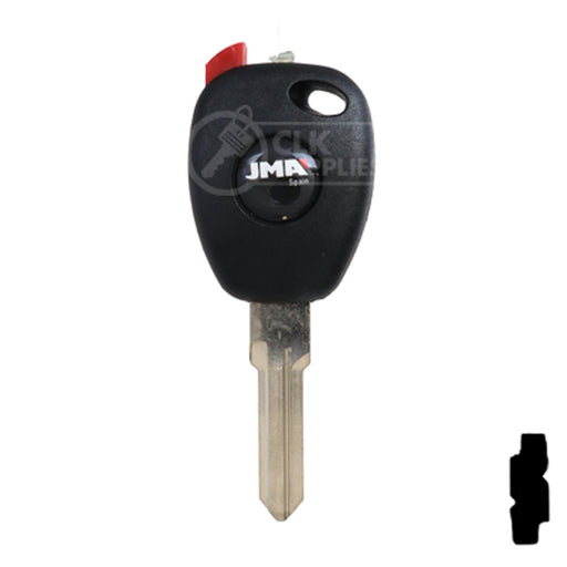Transponder Key Shell | Dacia | TP00DAC-4D-P Automotive Key JMA USA
