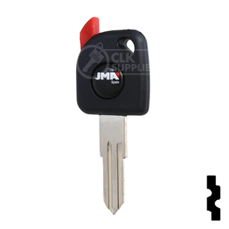 Transponder Key Shell | Daewoo | TP00DAE-6-P Automotive Key JMA USA