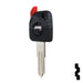 Transponder Key Shell | Daewoo | TP00DAE-6-P Automotive Key JMA USA