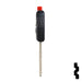 Transponder Key Shell | Daewoo | TP00DAE-6-P Automotive Key JMA USA