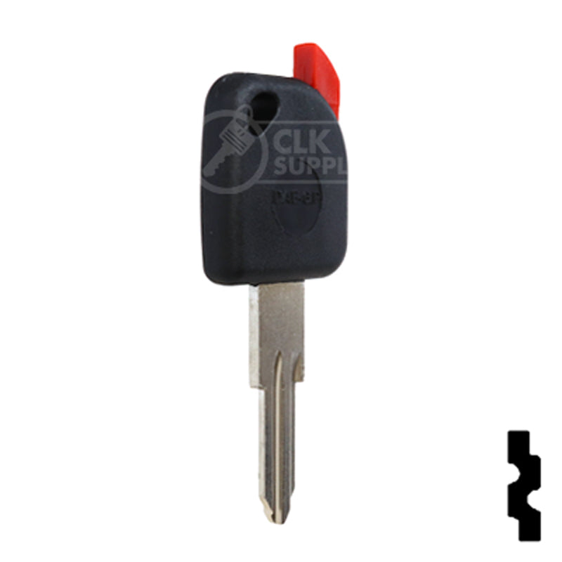 Transponder Key Shell | Daewoo | TP00DAE-6-P Automotive Key JMA USA
