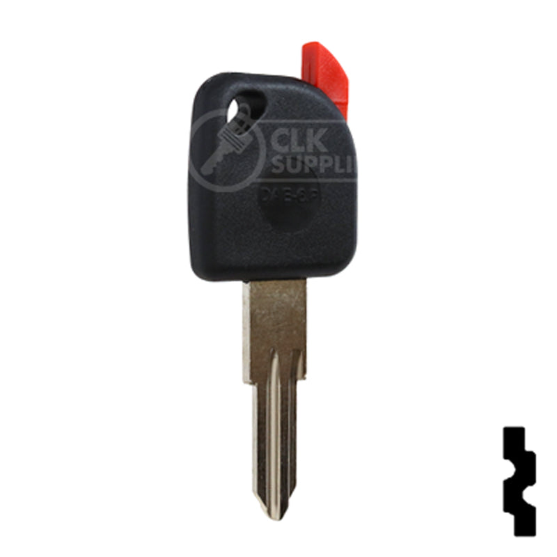 Transponder Key Shell | Daewoo | TP00DAE-6-P Automotive Key JMA USA