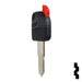 Transponder Key Shell | Daewoo | TP00DAE-6-P Automotive Key JMA USA