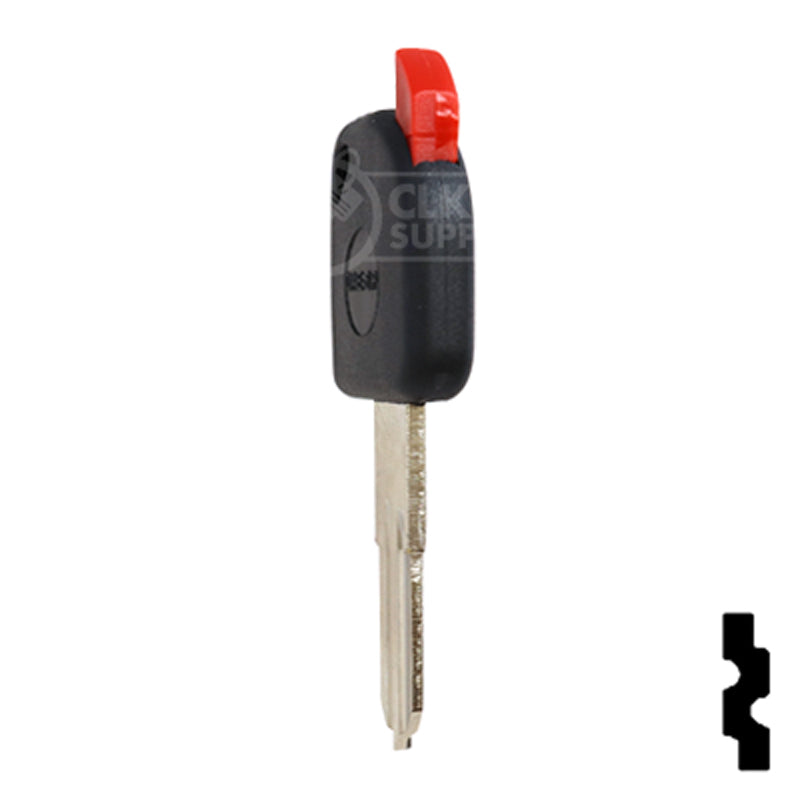 Transponder Key Shell | Daewoo | TP00DAE-6-P Automotive Key JMA USA