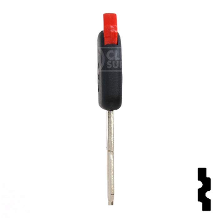 Transponder Key Shell | Daewoo | TP00DAE-6-P Automotive Key JMA USA