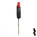 Transponder Key Shell | Daewoo | TP00DAE-6-P Automotive Key JMA USA